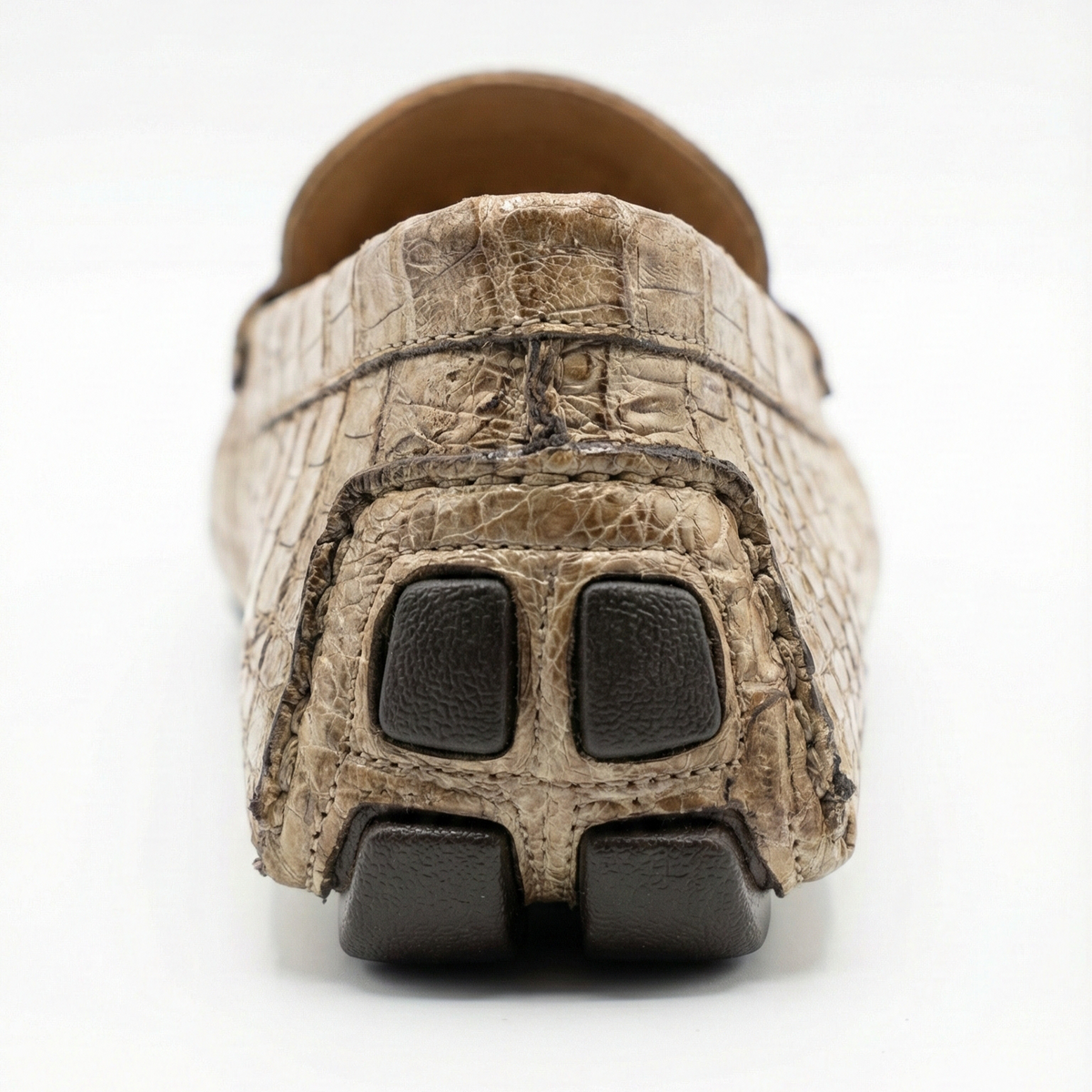 Calzoleria Toscana Rope Crocodile Loafers