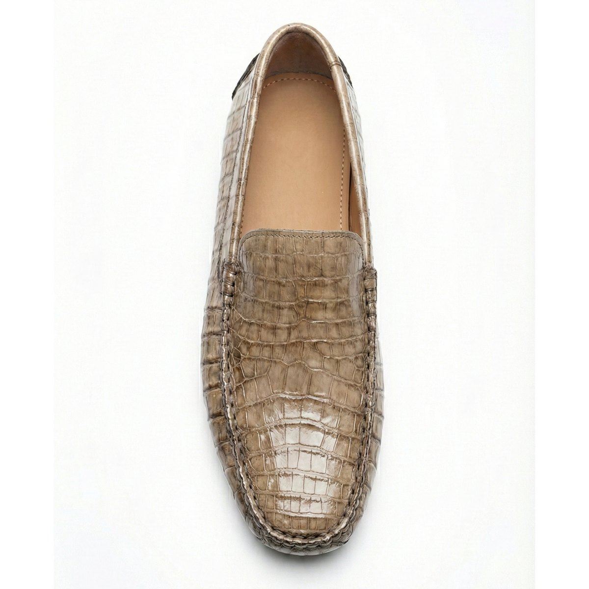 Calzoleria Toscana Rope Crocodile Loafers