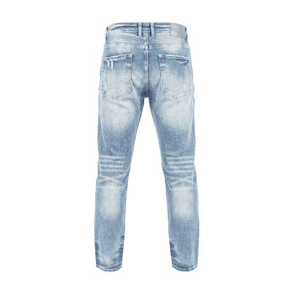 Copper Rivet Light Blue Ripped Jeans