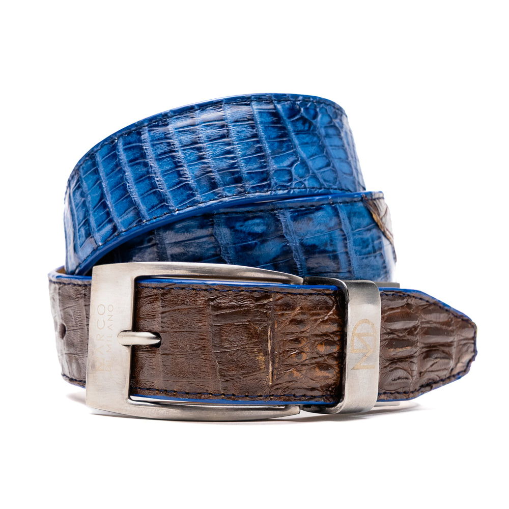 Marco Di Milano Luciano Belt Navy / Brown