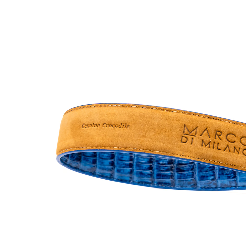 Luciano Belt Navy / Brown