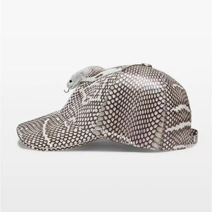 Kashani All Over Natural Cobra Head Baseball Hat - Dudes Boutique