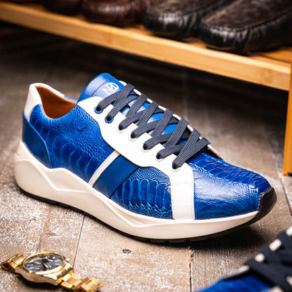 Lyon Blue / White