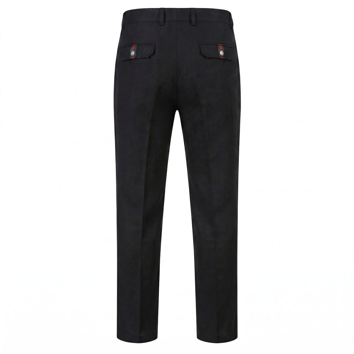 Prestige LUX-690 Black Linen Pants