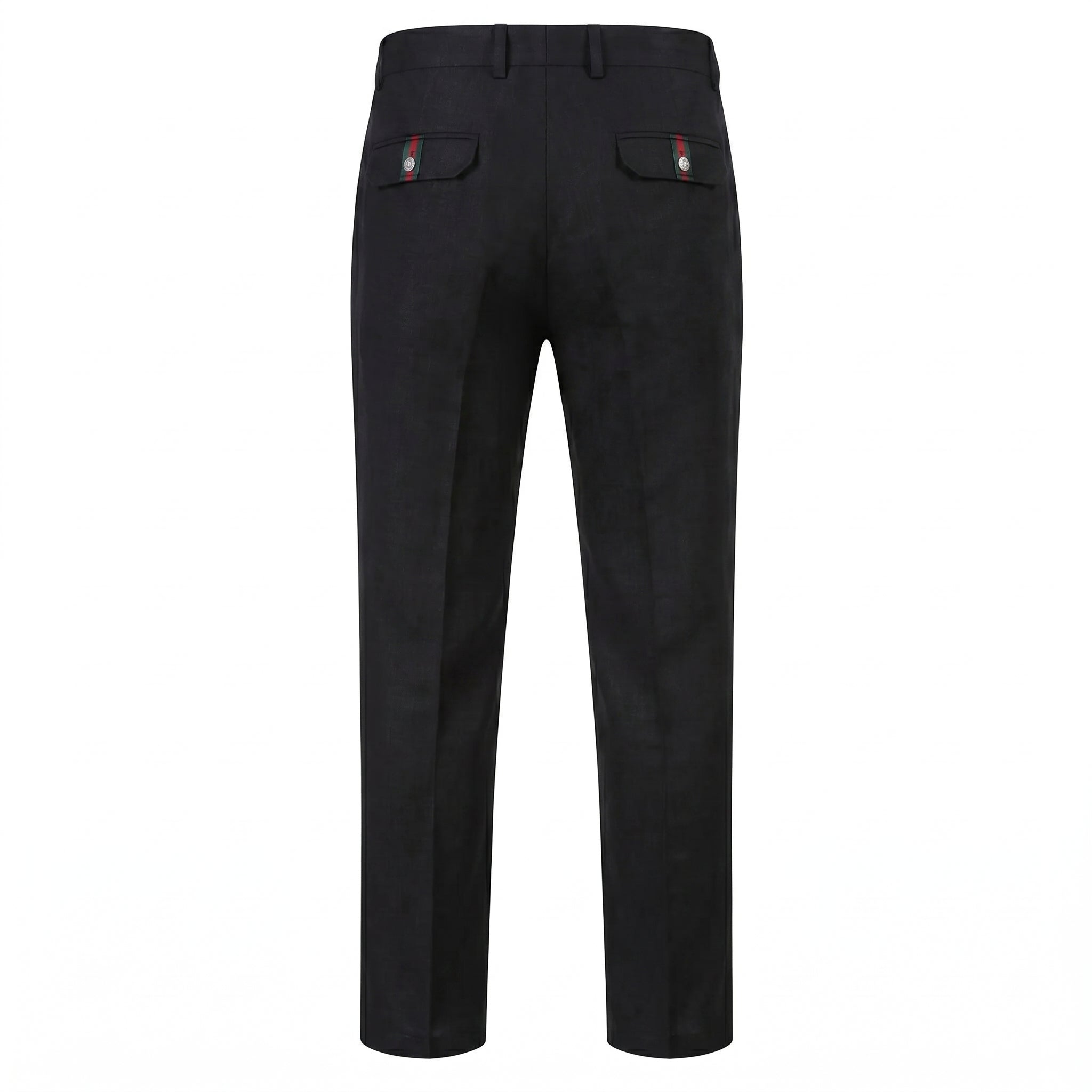 Prestige LUX-690 Black Linen Pants