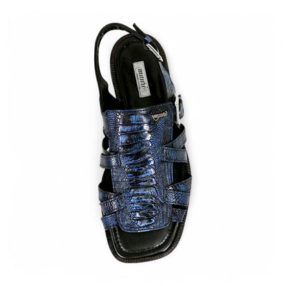Mauri Antigua 5197 Special Dye Night Ostrich Leg Sandals - Dudes Boutique