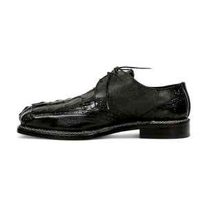 Mauri Don 2670/2 Black Hornback/Pebble Grain Dress Shoes - Dudes Boutique