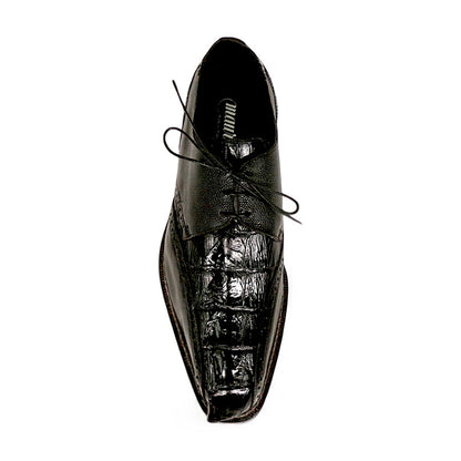 Mauri Don 2670/2 Black Hornback/Pebble Grain Dress Shoes - Dudes Boutique