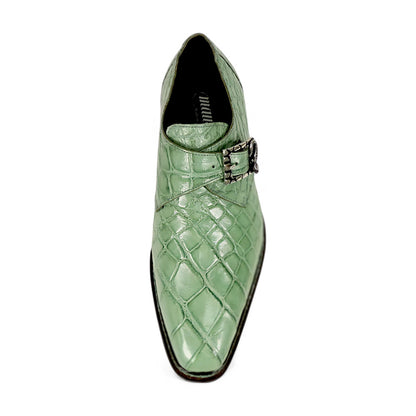 Mauri Shadow 3281/2 Light Leaf Alligator Shoes - Dudes Boutique