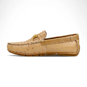 Mauri Sprinter 3517/5 Dune Ostrich Loafers - Dudes Boutique