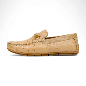 Mauri Sprinter 3517/5 Dune Ostrich Loafers - Dudes Boutique
