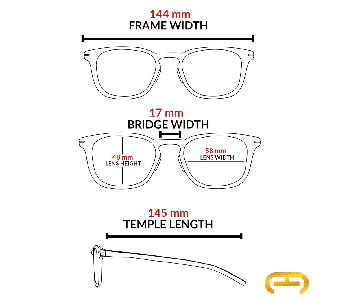 Harleem Sunglasses | UV400 Protection | Lightweight Premium Frames