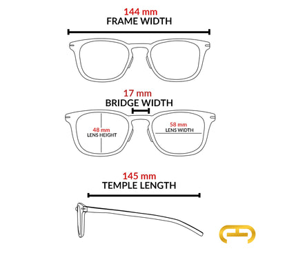 Harleem Sunglasses | UV400 Protection | Lightweight Premium Frames