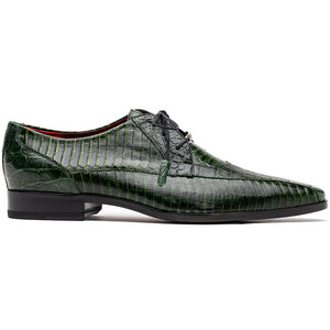 Marco Di Milano Moncalieri Green Alligator & Cobra Dress Shoes - Dudes Boutique