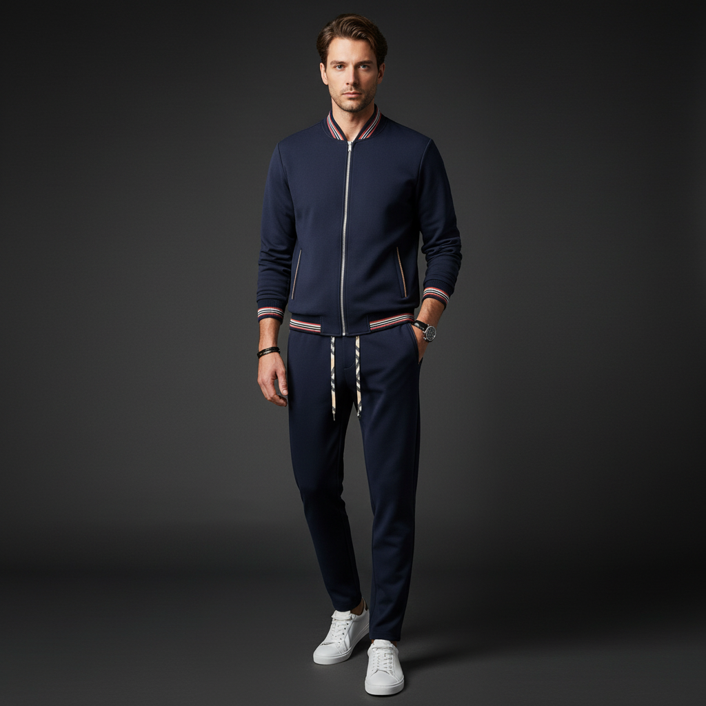 Stratus Trim Tracksuit DARK BLUE