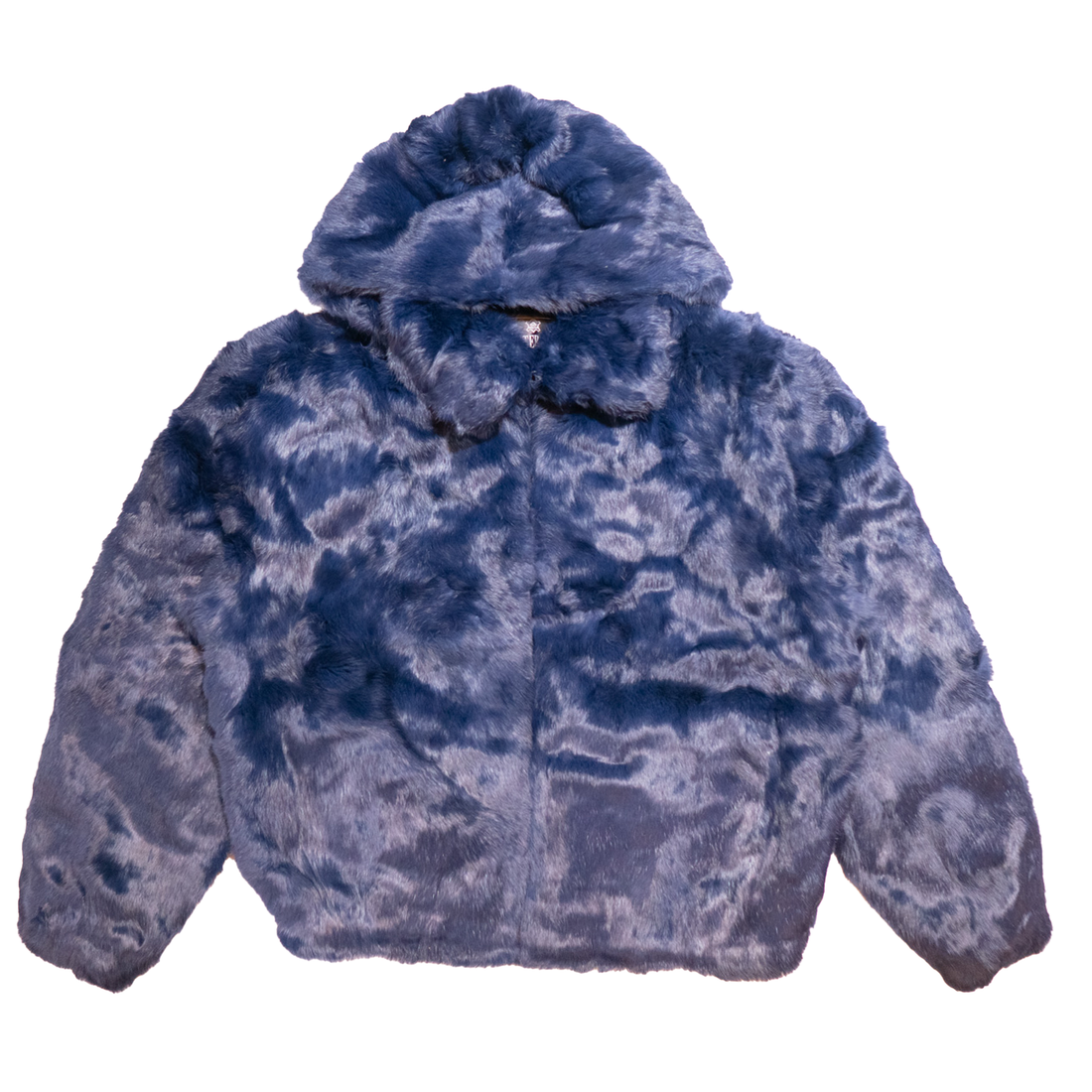Kashani  Men's Rabbit Fur Hooded Bomber Jacket