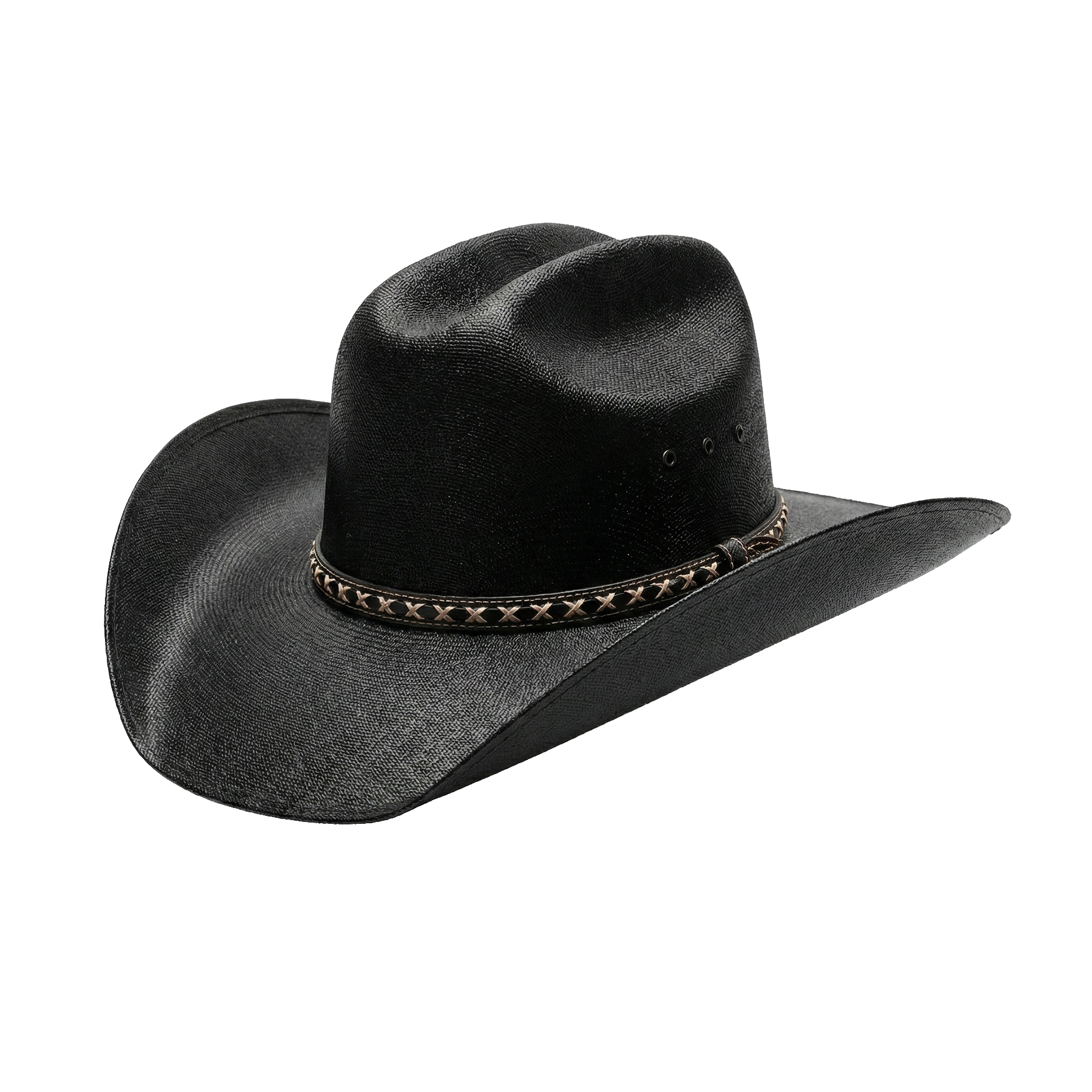 LoneStarHats Folsom Black Cowboy Hat