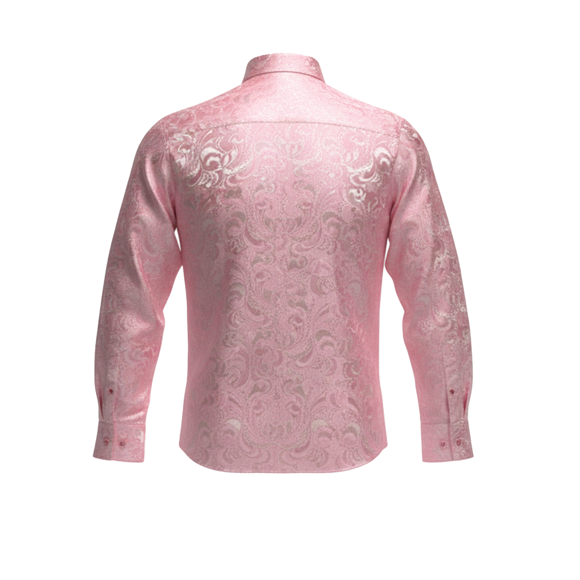 Leoni Pink Paisley Button Up Shirt