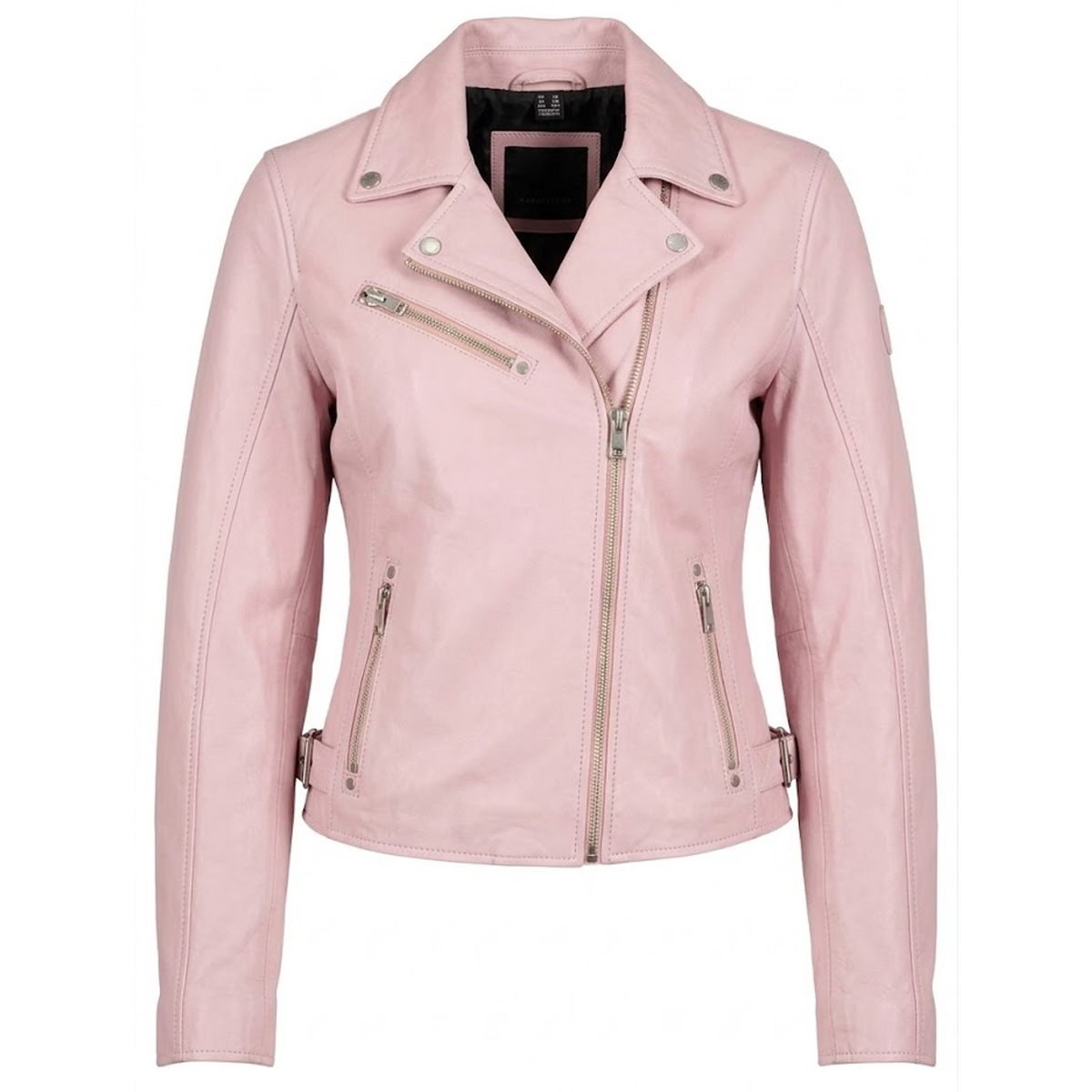 Mauritius Sofia RF Leather Jacket - Hibiscus Pink