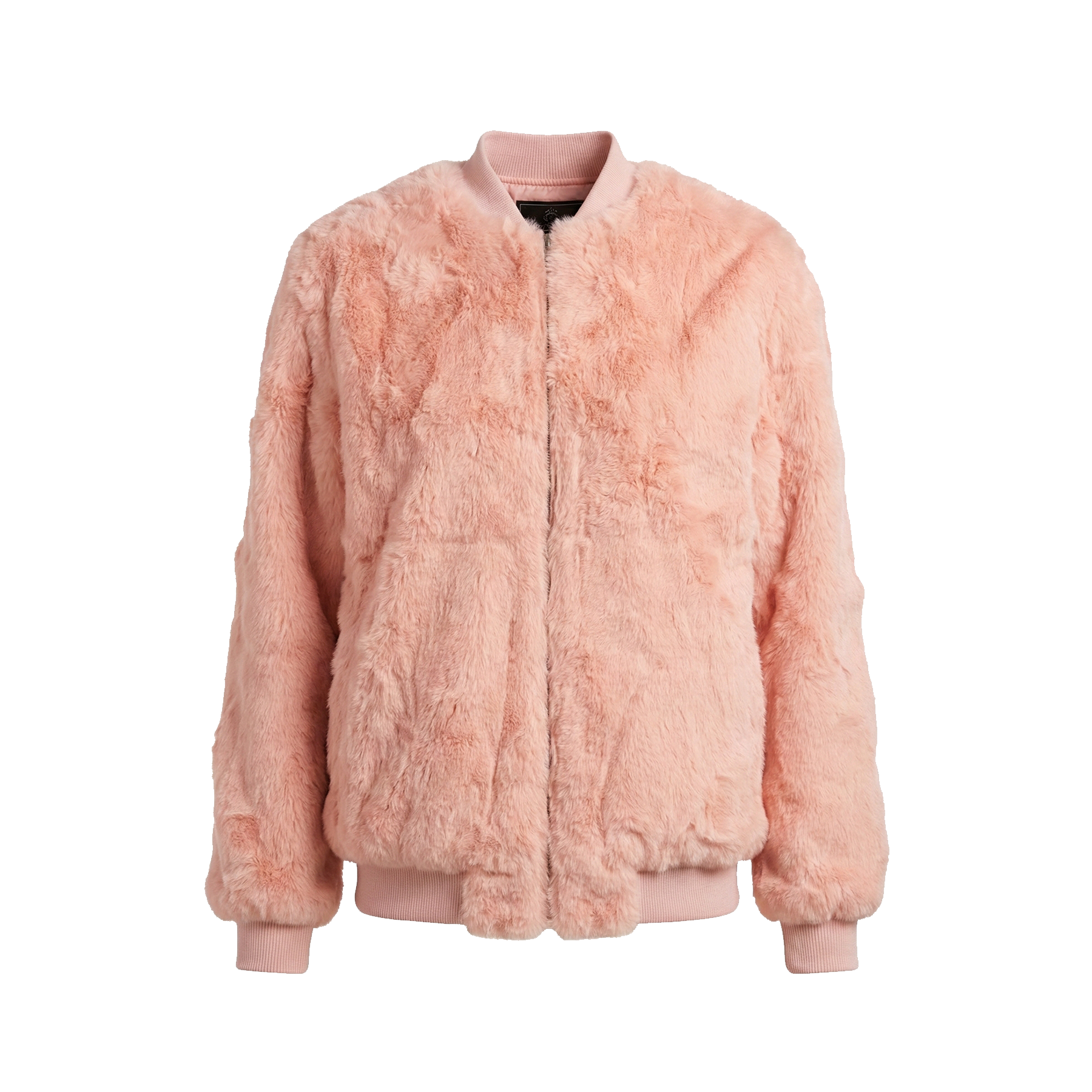 Kashani Men's Pink Rabbit Baseball Jacket