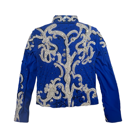 Kashani Ladies Royal Blue Hyper Crystal Jacket - Dudes Boutique
