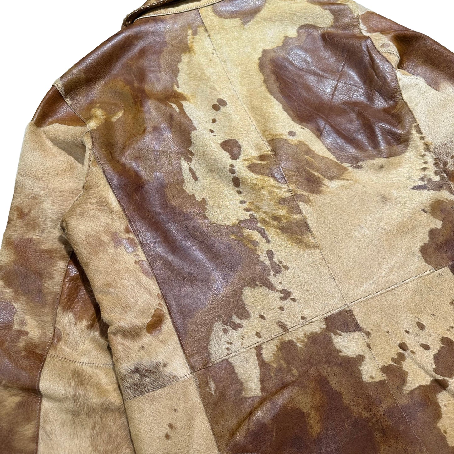 Kashani Natural Cavallino Pony Hair Blazer - Dudes Boutique