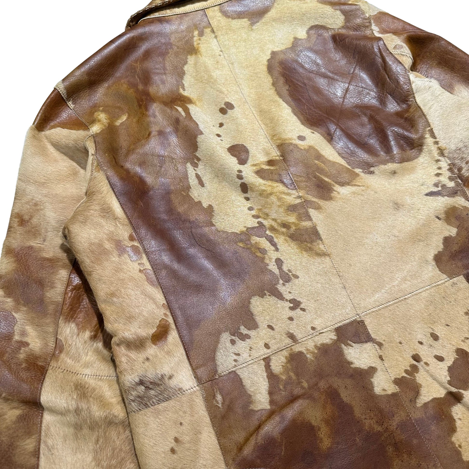Kashani Natural Cavallino Pony Hair Blazer - Dudes Boutique