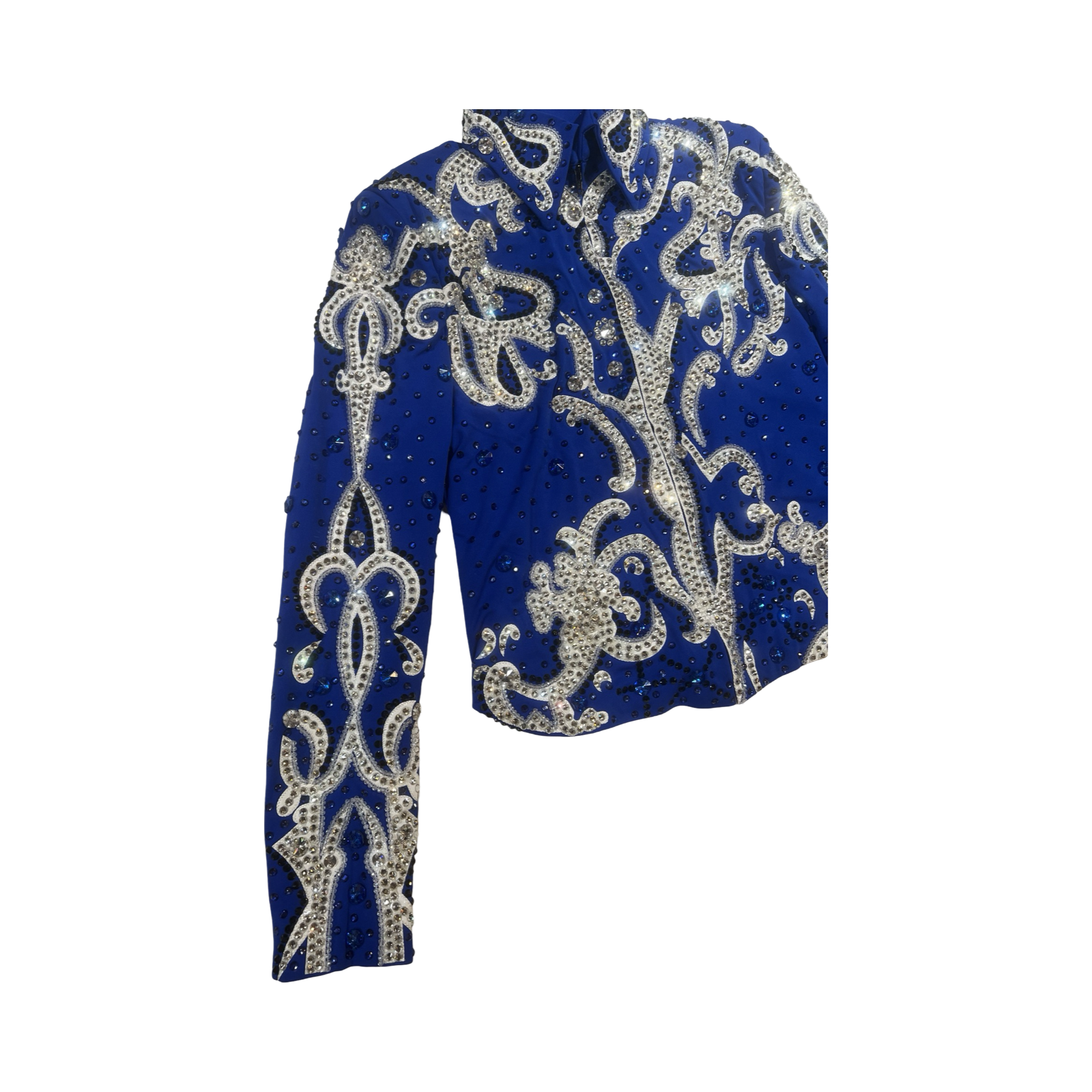 Kashani Ladies Royal Blue Hyper Crystal Jacket - Dudes Boutique