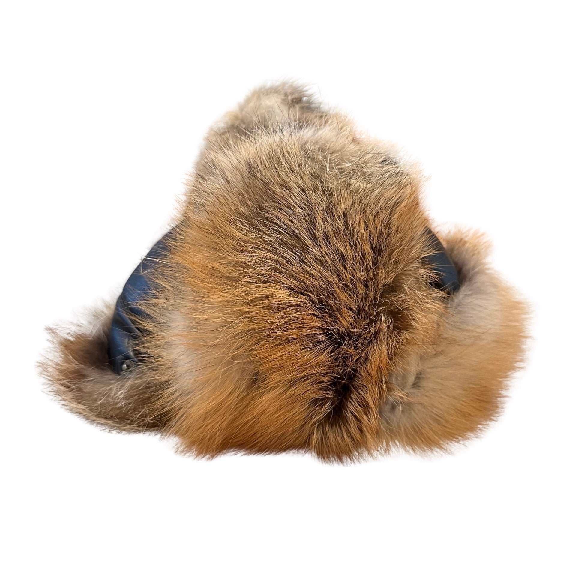 Kashani Natural Red Fox Fur Trapper Hat – Dudes Boutique