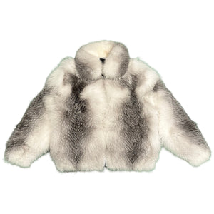 Kashani Men's Full Natural Arctic Fox Fur Coat - Dudes Boutique