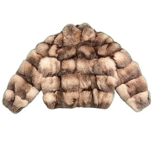 Kashani Men's Full Natural Fox Fur Coat - Dudes Boutique