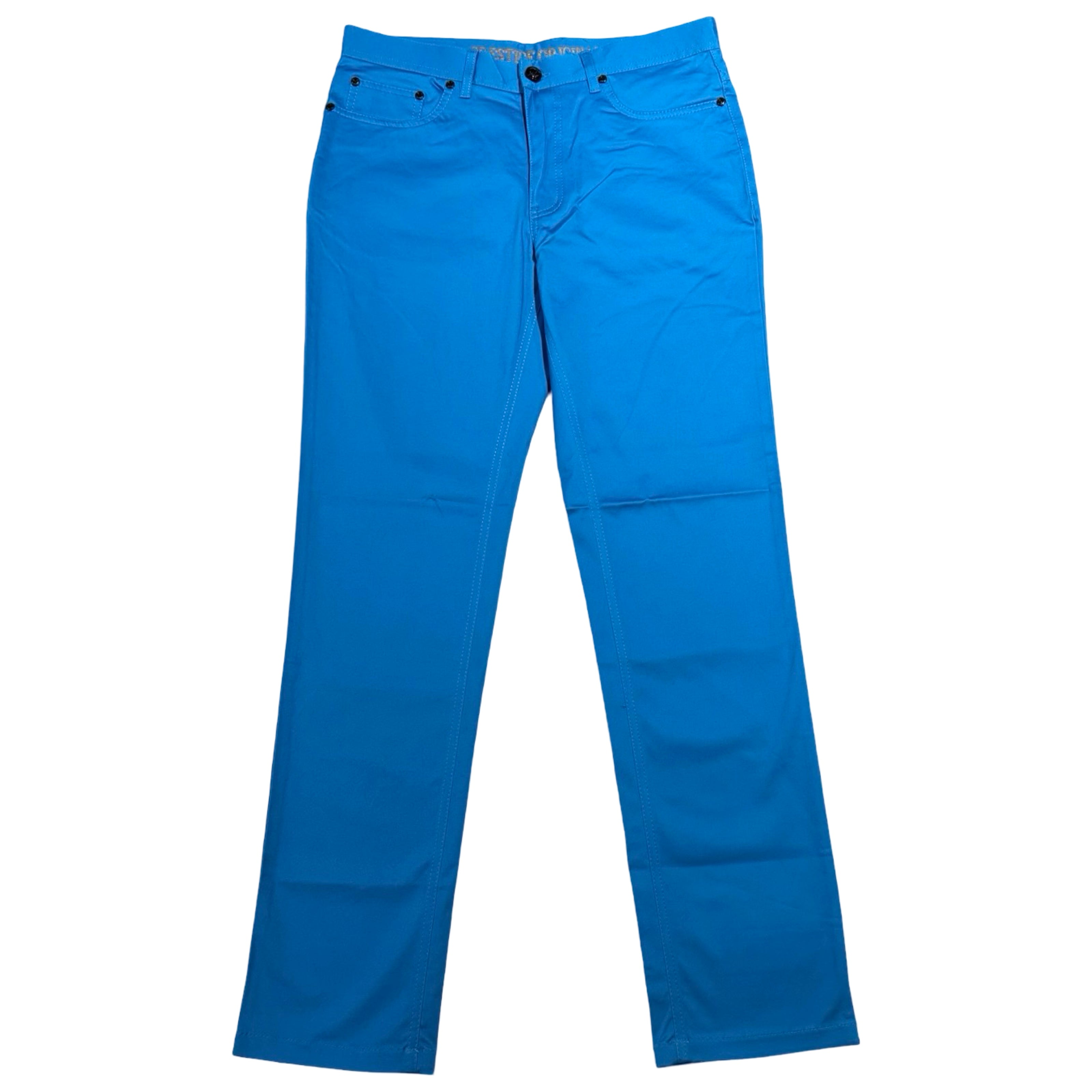 Prestige Azure Blue High-end Pants - Dudes Boutique