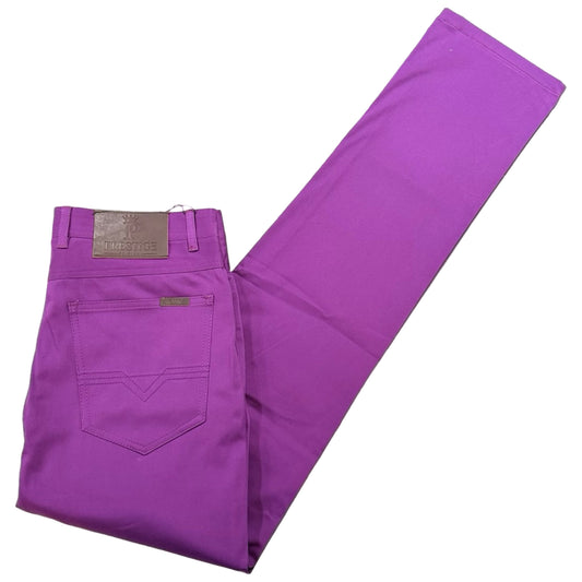 Prestige Purple High-End Pants - Dudes Boutique