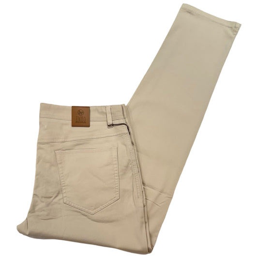 Enzo Alpha-424 Oatmeal High End Pants - Dudes Boutique