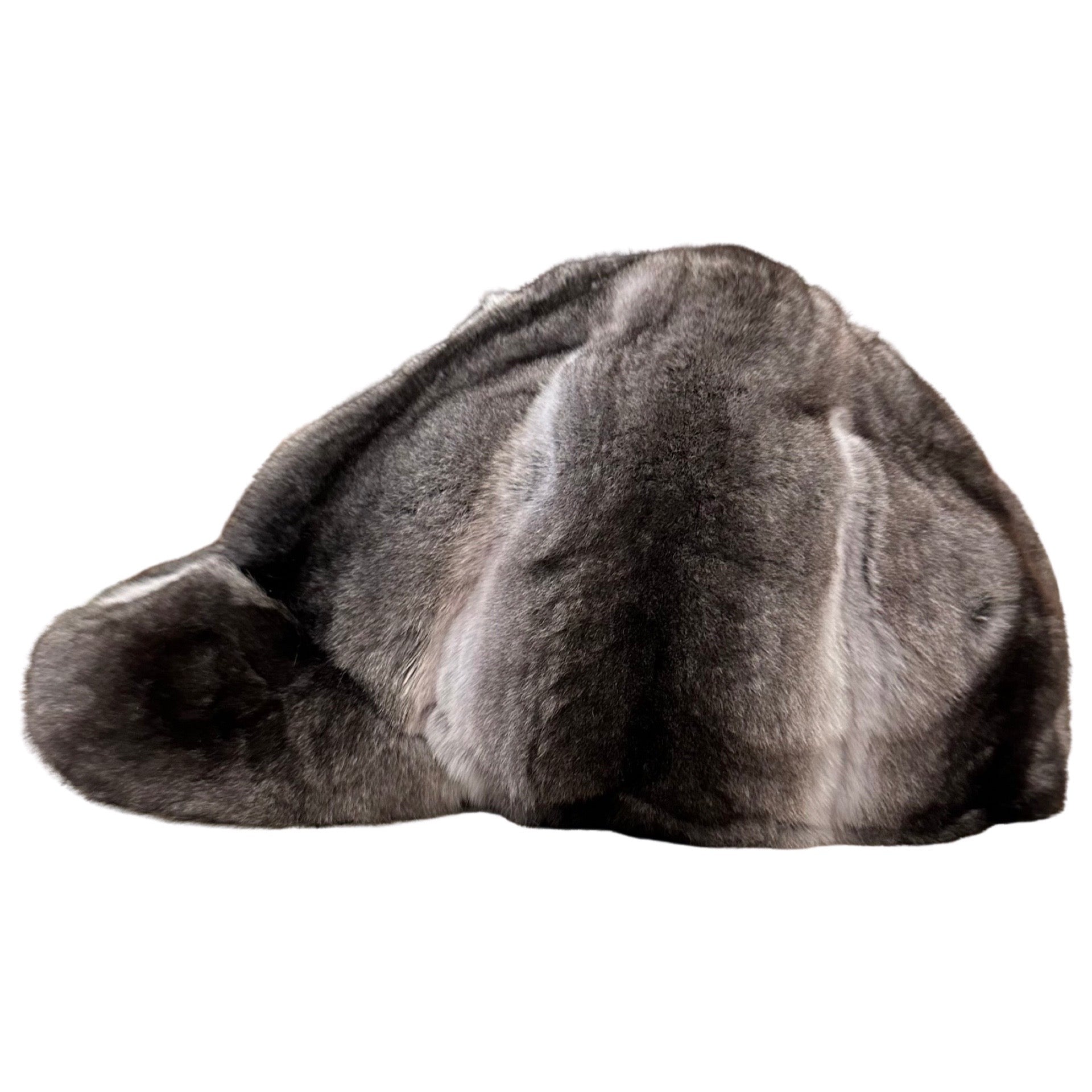 Kashani Silver Rex Rabbit Chinchilla Derby Hat - Dudes Boutique