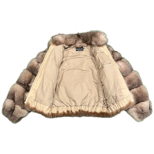 Kashani Men's Full Natural Fox Fur Coat - Dudes Boutique