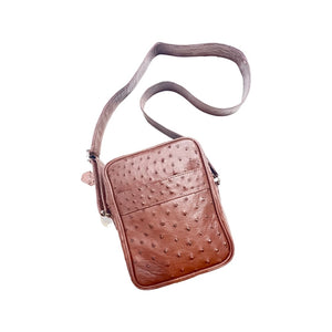 Kashani Genuine Ostrich Quill Crossbody Bag - Dudes Boutique