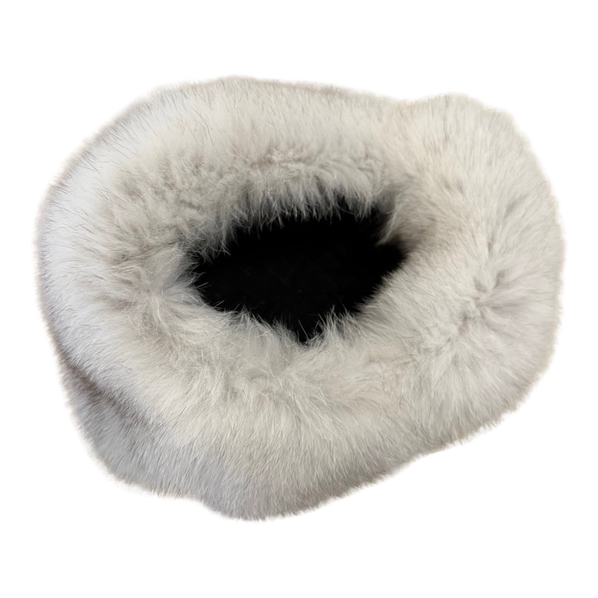 Kashani Natural Arctic Fox Fur Trapper Hat - Dudes Boutique