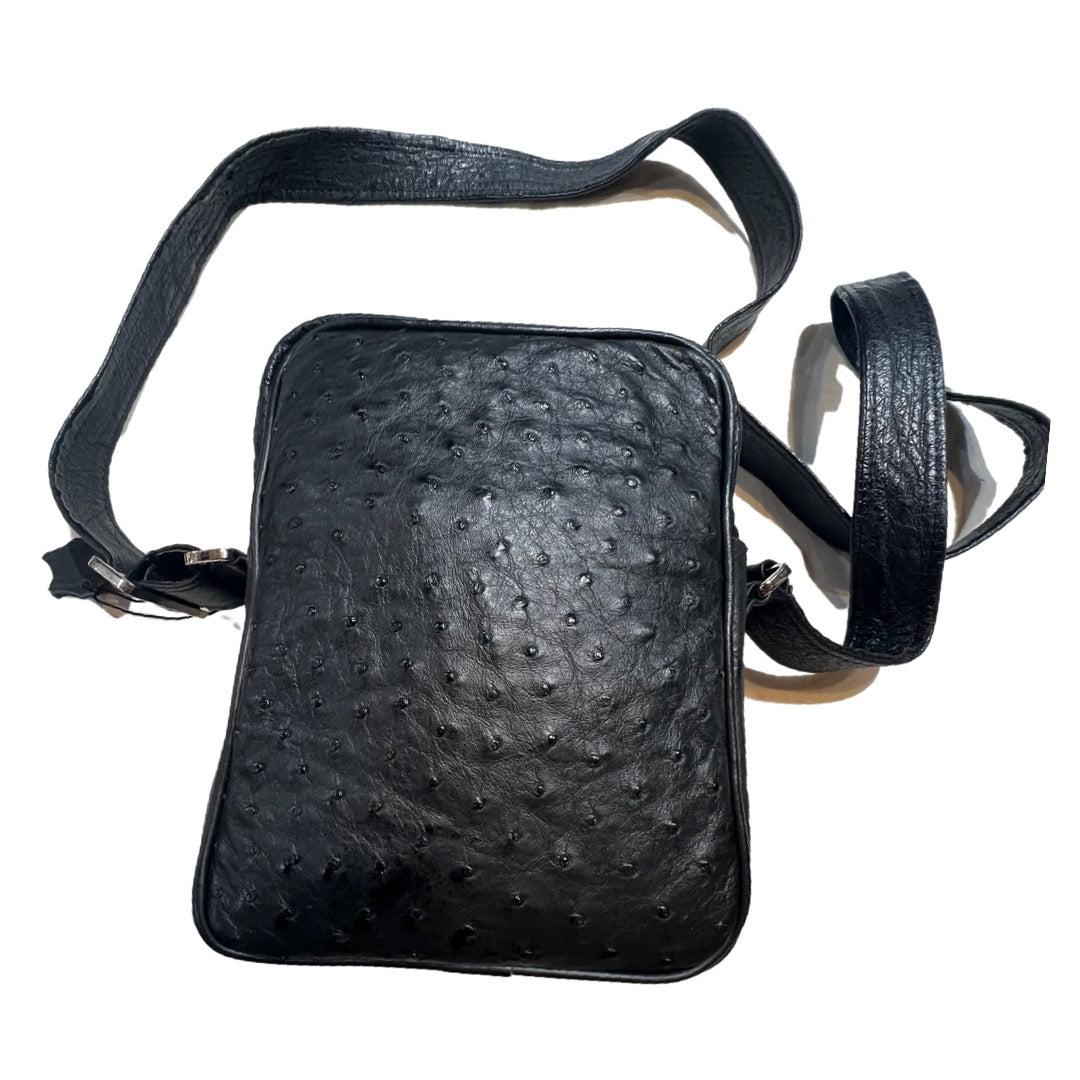 Kashani Genuine Ostrich Quill Crossbody Bag - Dudes Boutique