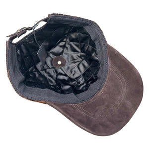 Kashani Brown Pony Hair Base Ball Hat - Dudes Boutique