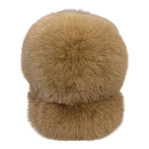 Kashani Natural Fox Fur Derby Hat - Dudes Boutique