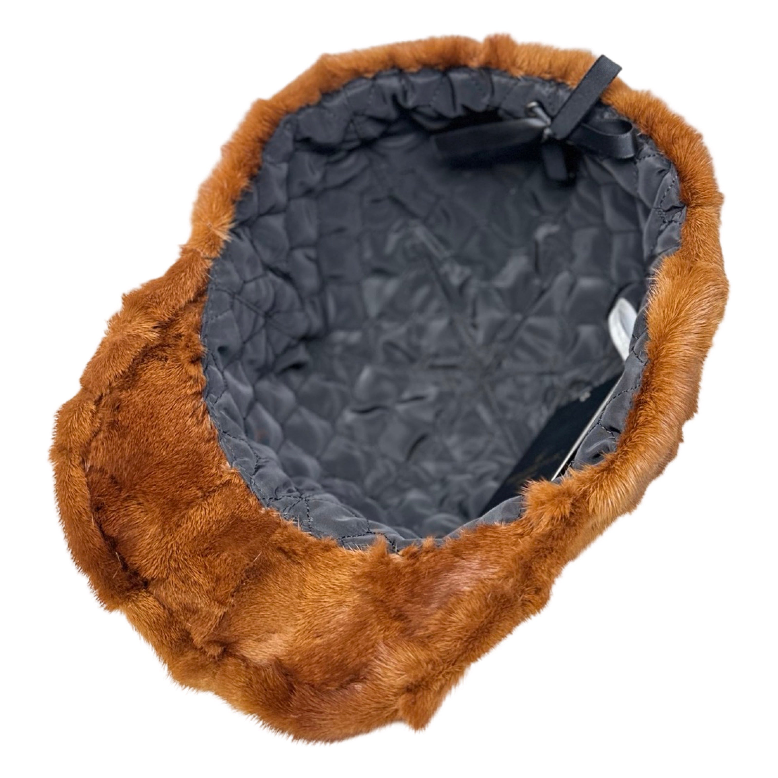 Kashani Whiskey Diamond Cut Mink Baseball Hat - Dudes Boutique