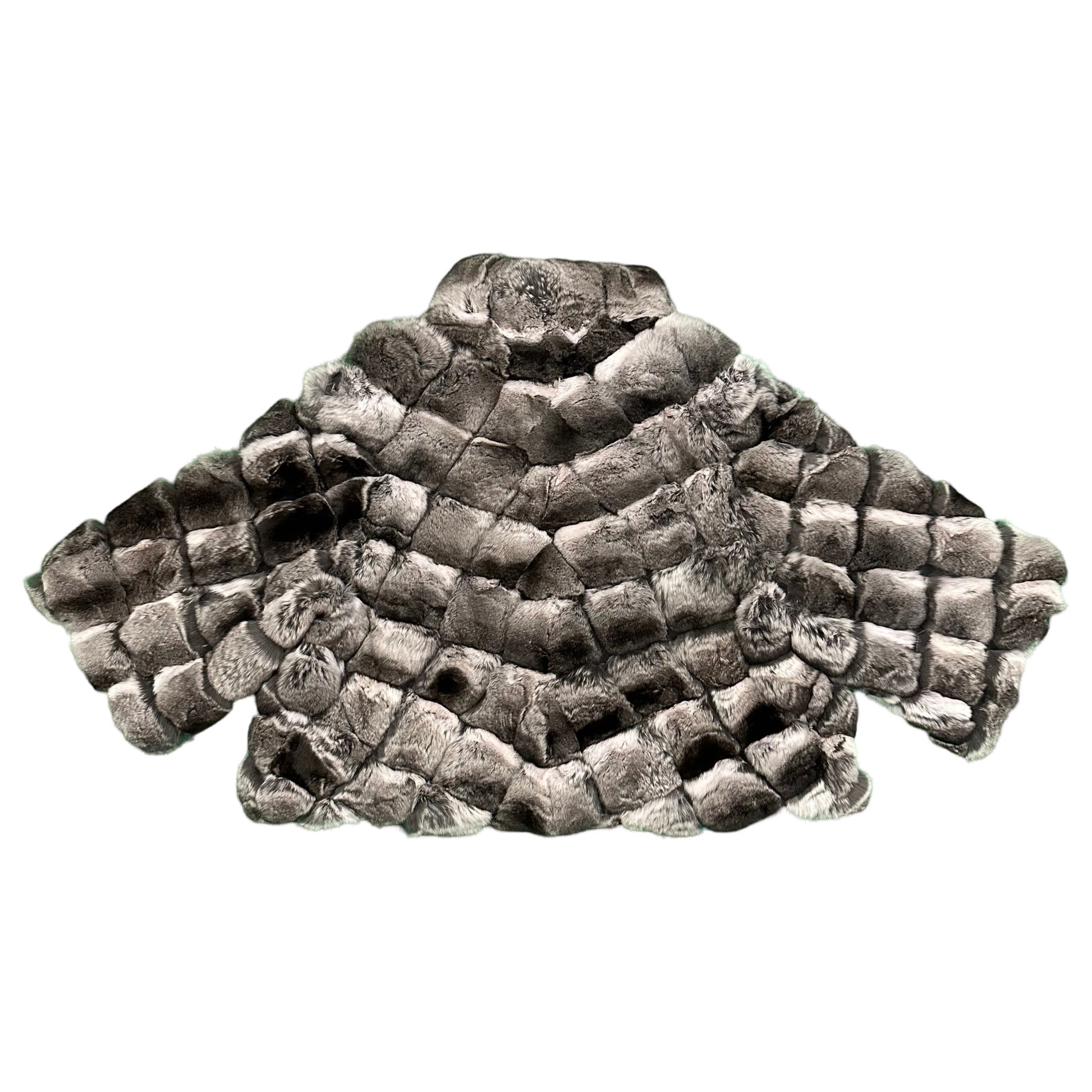 Kashani Women's Chinchilla Fur Bolero Jacket - Dudes Boutique