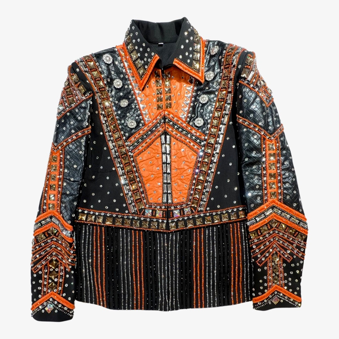 Kashani Pharaoh Flame Hyper Crystal Jacket - Dudes Boutique