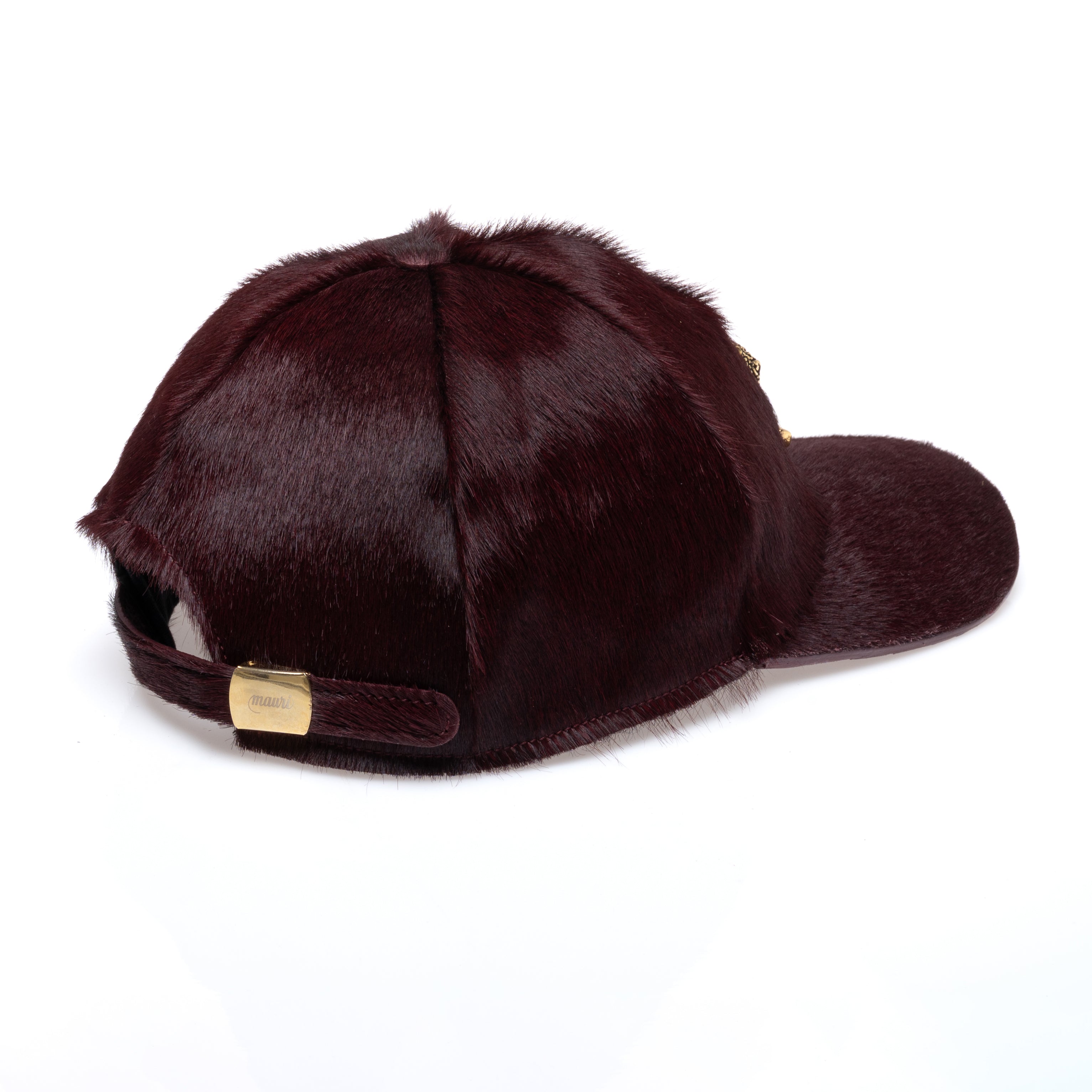 Mauri H65 Ruby Red Pony Hair Hat