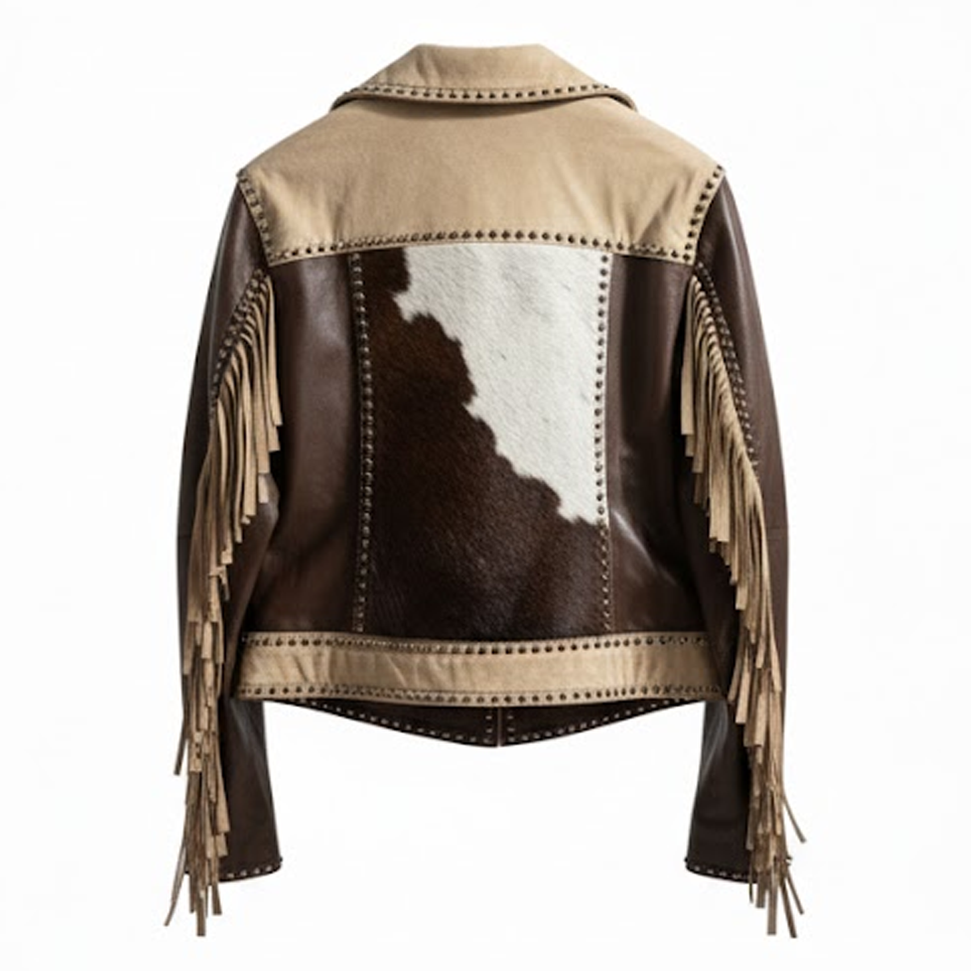 Scully Women's Pony Hair Fringe Jacket