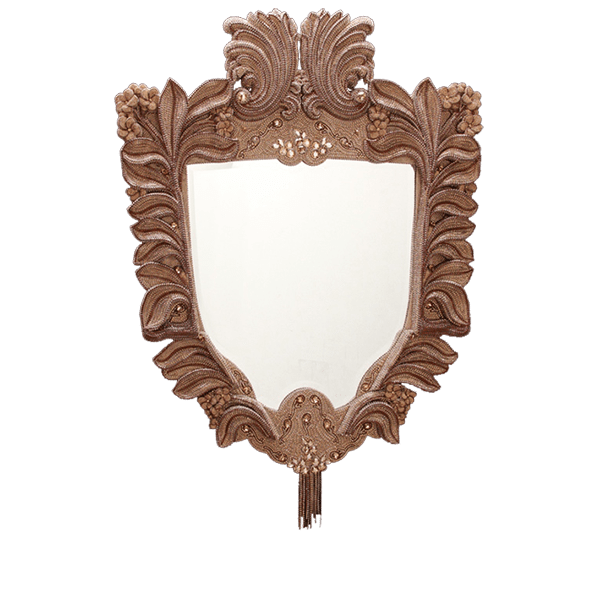 b.b. Simon M-536-GOLD Crystal Mirror - Dudes Boutique