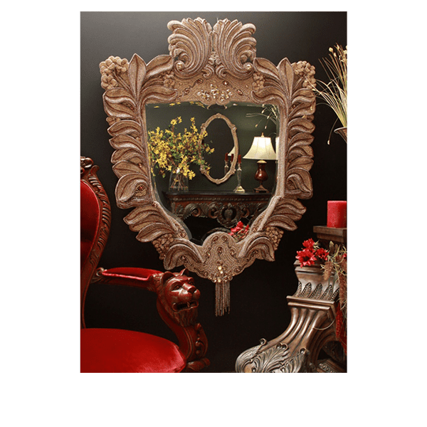 b.b. Simon M-536-GOLD Crystal Mirror - Dudes Boutique