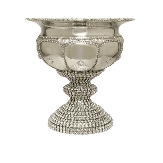b.b. Simon CUP-505 Clear Diamond Crystal Schooner Wine Glass - Dudes Boutique