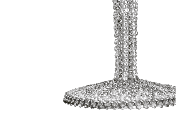 b.b. Simon CUP-509 CLEAR Black Diamond Martini Glass - Dudes Boutique